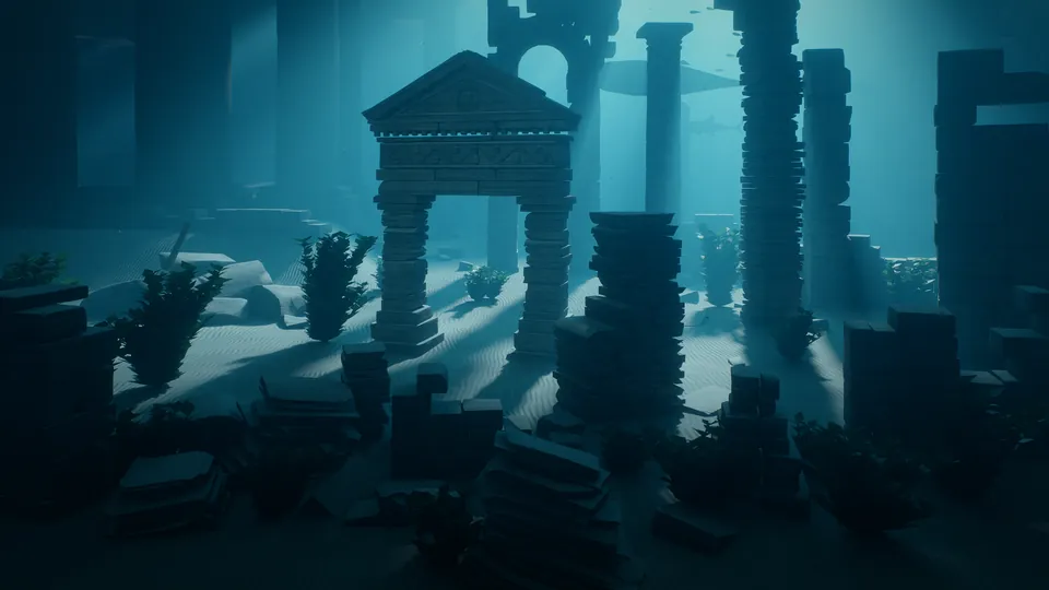 The sunken ruins